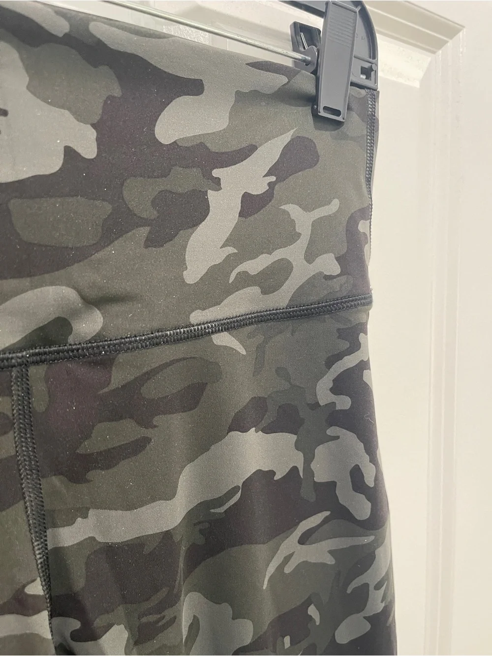 lululemon athletica Black & Gray Camo High-Rise Leggings